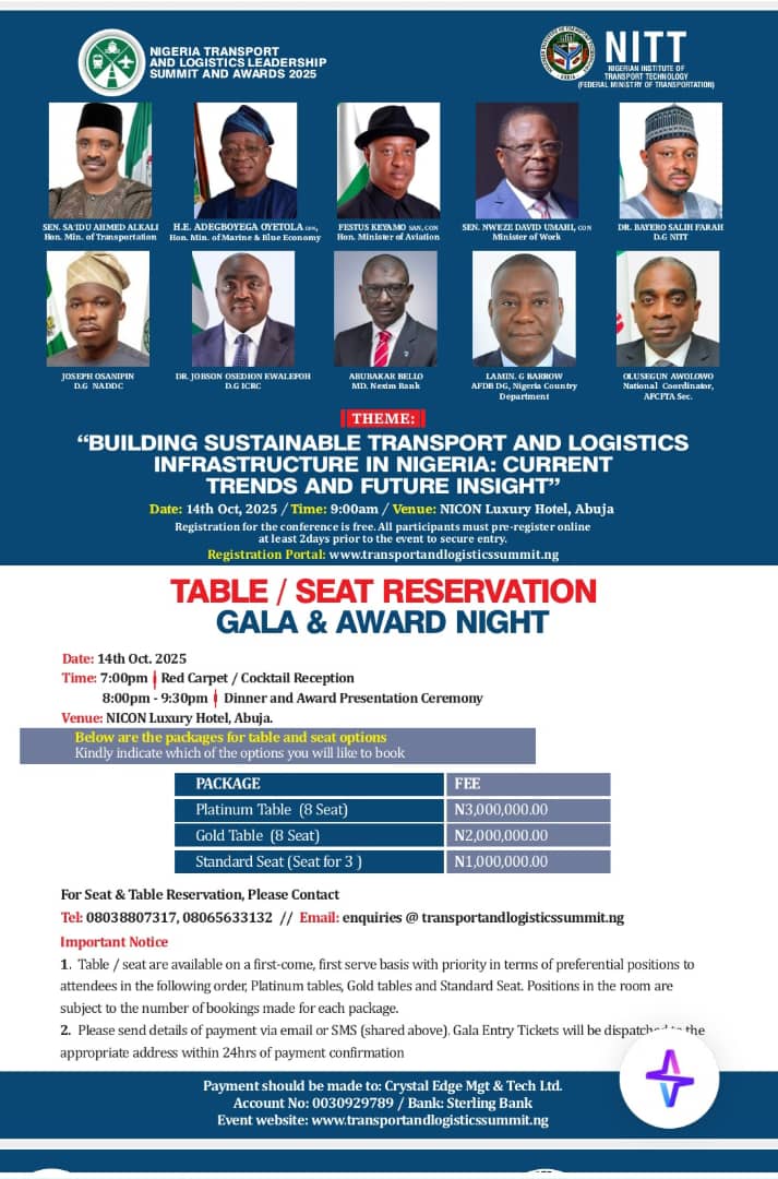 Building Sustainable Transport and Logistics Infrastructure in Nigeria: Current Trends and Future Insight